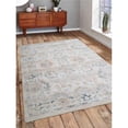 thumbnail image 1 of 5 ft. x 7 ft. 10 in. Machine Woven Polyester Rectangle Area Rug, Ivory, 1 of 1