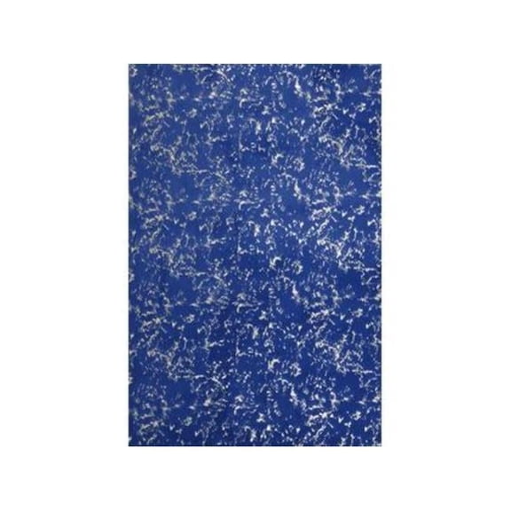 5 ft. x 7 ft.-6 in. Area Rug, Blue & Gold