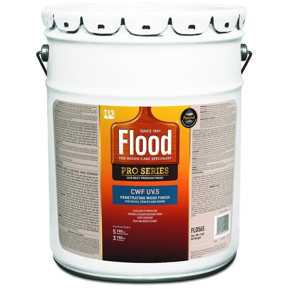 5 gal Flood FLD566 Cedar CWF-UV5 Clear Wood Finish
