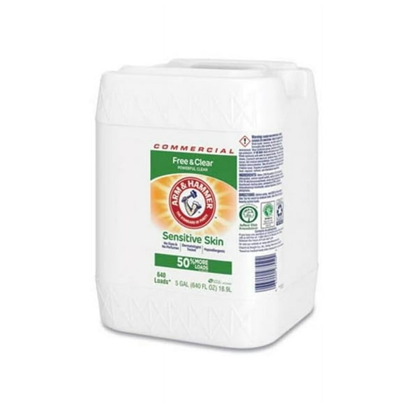 5 gal HE Unscented Free & Clear Scent Compatible Liquid Detergent