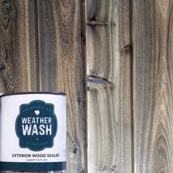 5 gal. Weatherwash Water-Based Clear Exterior Wood Sealer