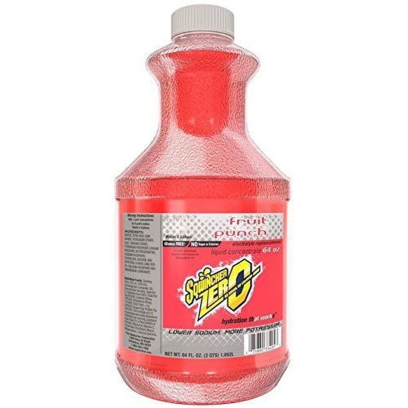 5 gal Yield Zero Liquid Concentrate Sugar Free, Fruit Punch