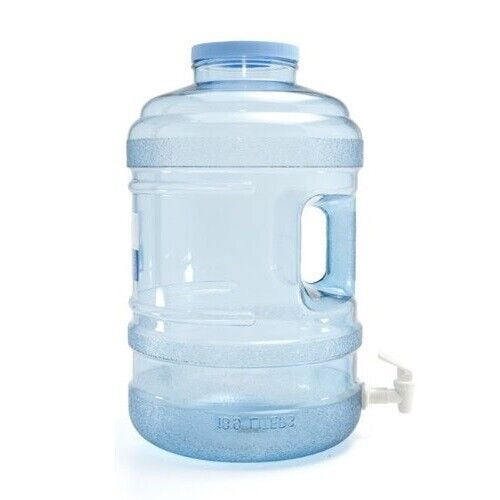 5 gallon BPA Free Reusable Food Grade Safe Plastic Water Bottle Jug with Spigot