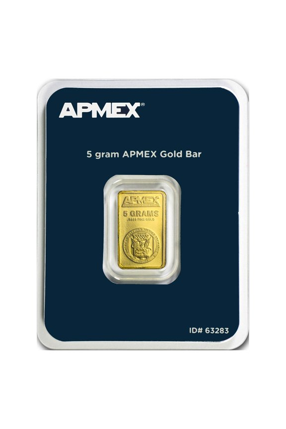 5 gram Gold Bar - APMEX (TEP)