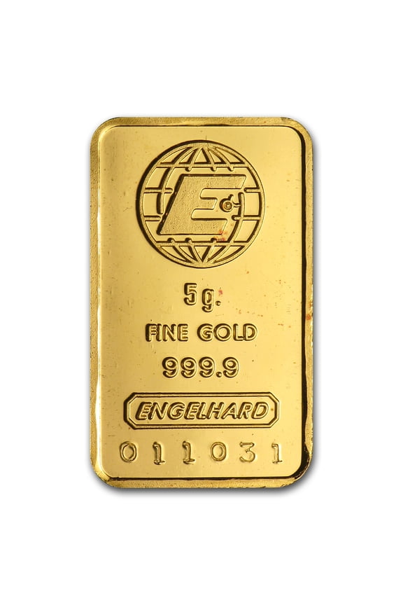 5 gram Gold Bar - Engelhard