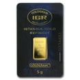 thumbnail image 1 of 5 gram Gold Bar - (In Assay), 1 of 4