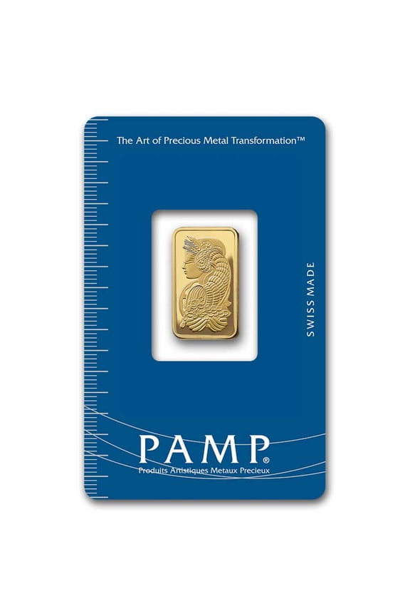 5 gram Gold Bar - Lady Fortuna (In Assay)