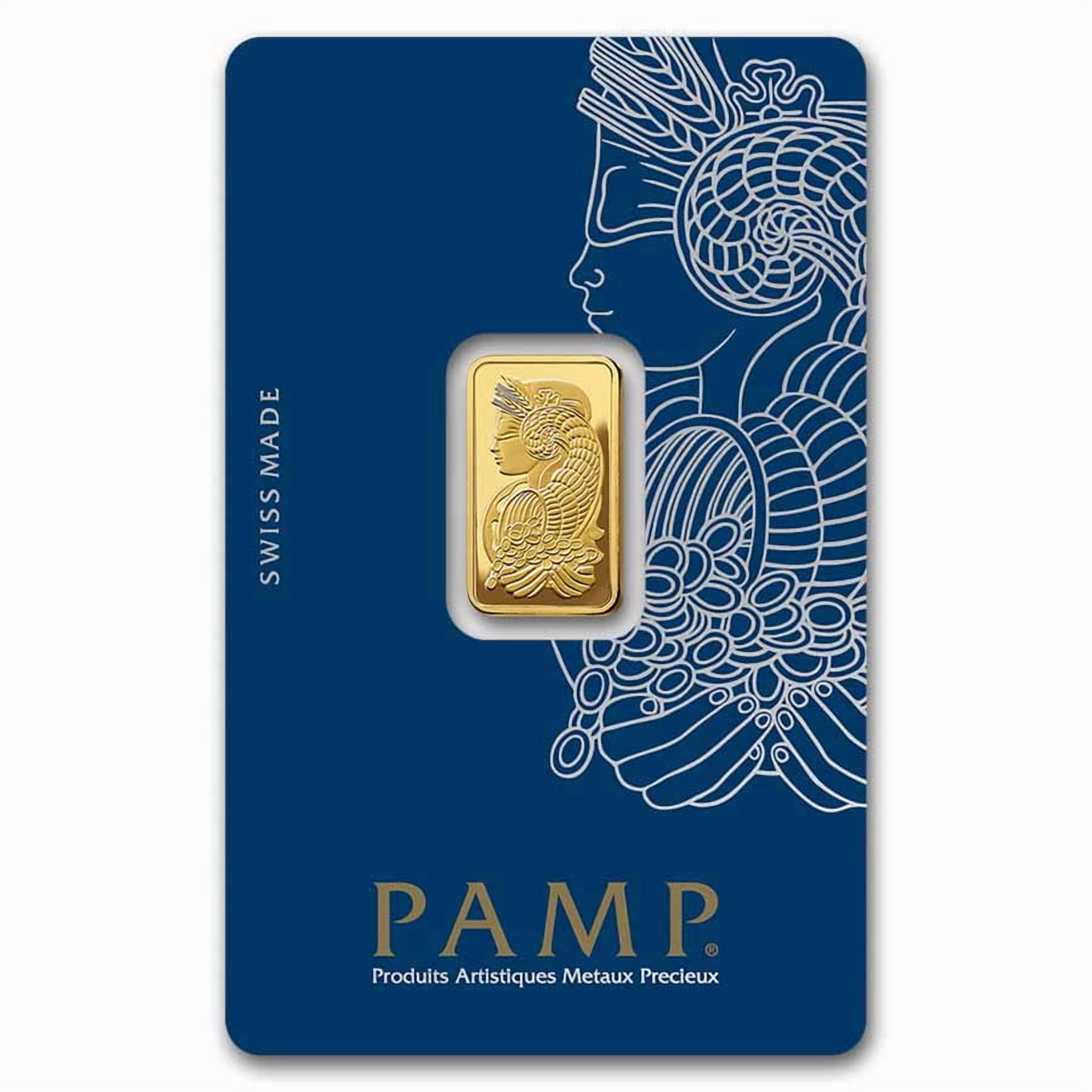 PAMP SUISSE 5 gram Gold Bar - Lady Fortuna Veriscan (In Assay)