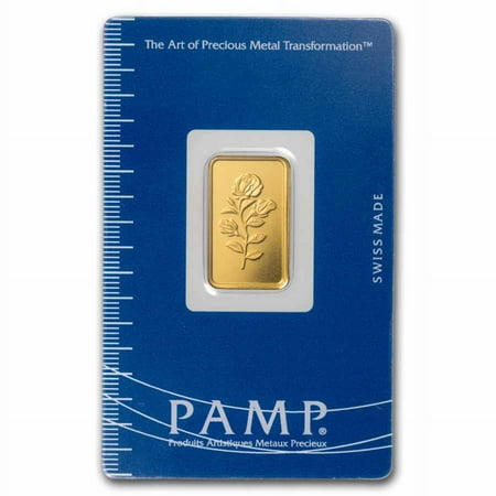 5 gram Gold Bar - PAMP Suisse Rosa (In Assay)