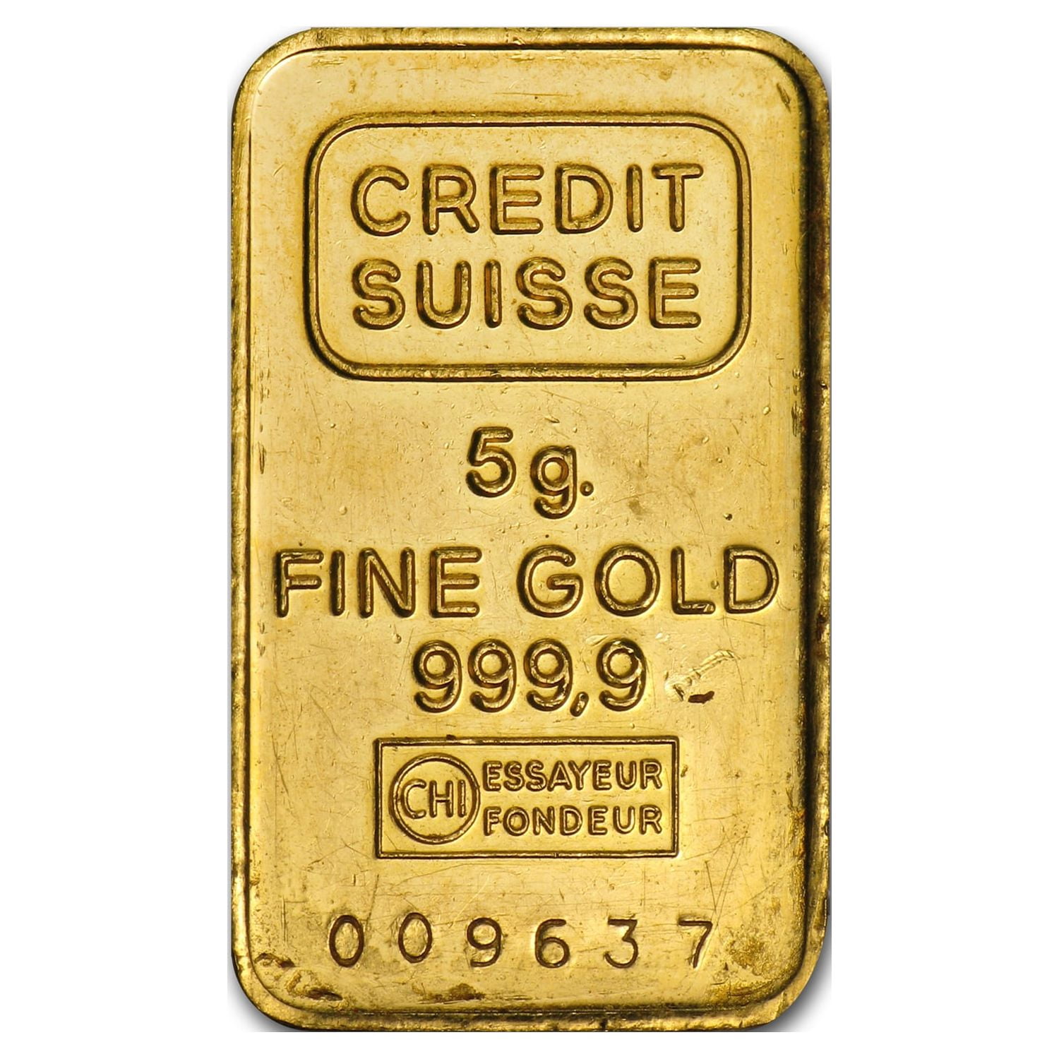 5 gram Gold Bar - Secondary Market