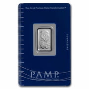 5 gram Platinum Bar - PAMP Suisse Lady Fortuna In Assay