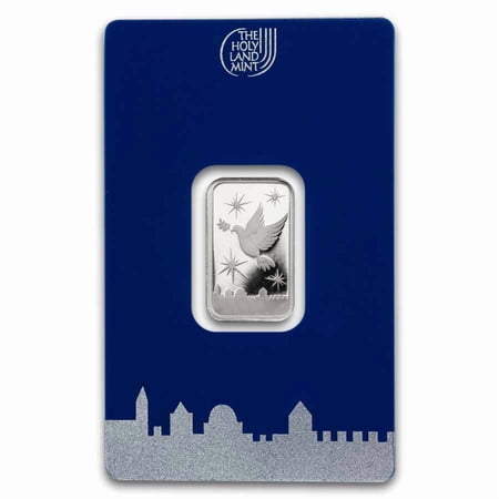5 gram Silver Bar - Holy Land Mint (Dove of Peace)