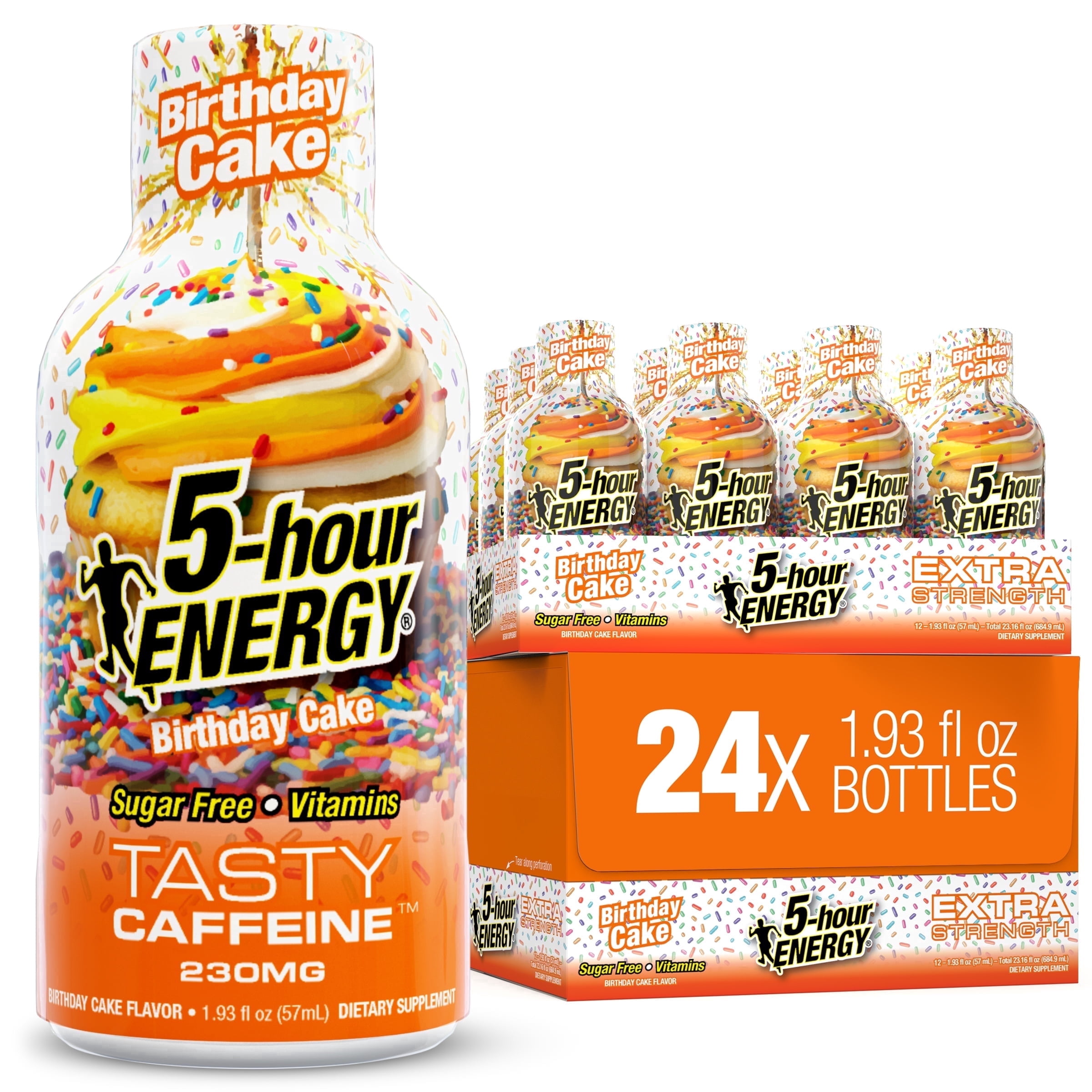 5-hour ENERGY Extra Strength Shots, Birthday Cake Flavor