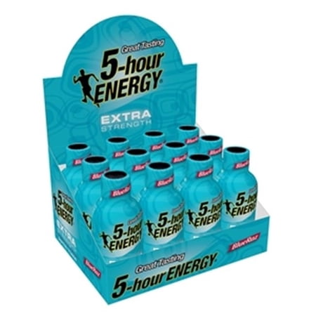 5-hour ENERGY® Shot, Extra Strength, Blue Raspberry, 1.93 oz.