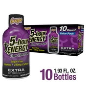 5-hour ENERGY Shot, Extra Strength, Grape, 10 Count