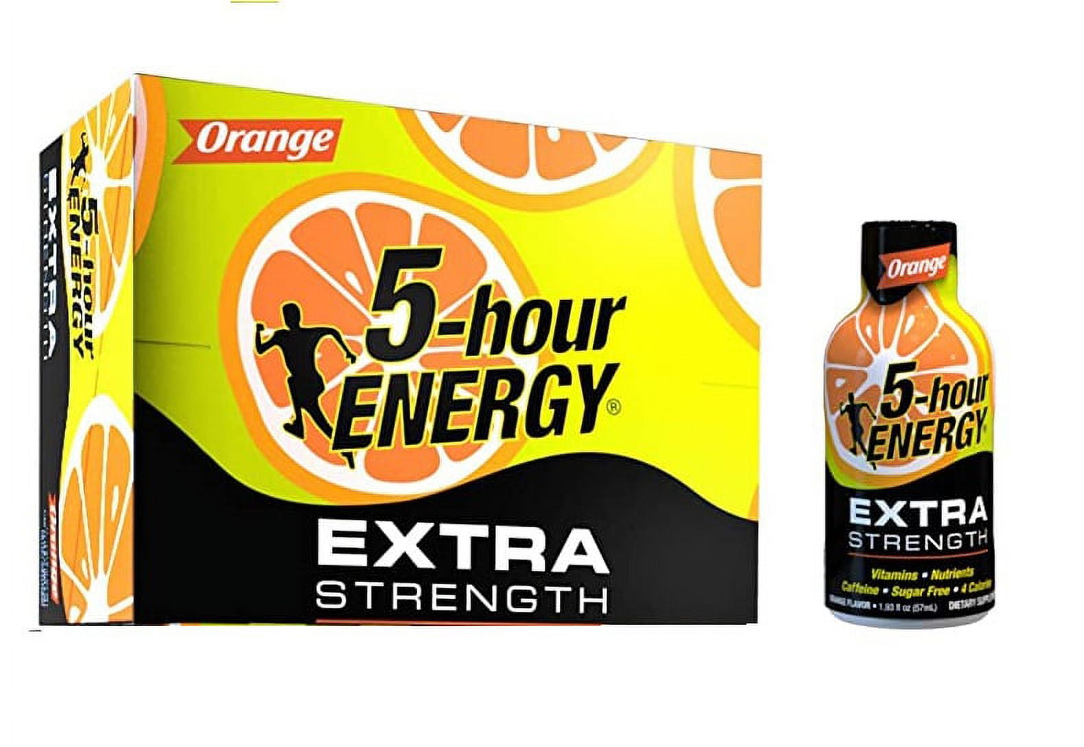 5hour ENERGY Shot, Extra Strength, Orange (1.93 oz., 10 pk.)
