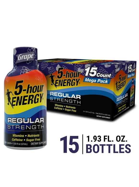 5 Hour Energy in Energy Shots