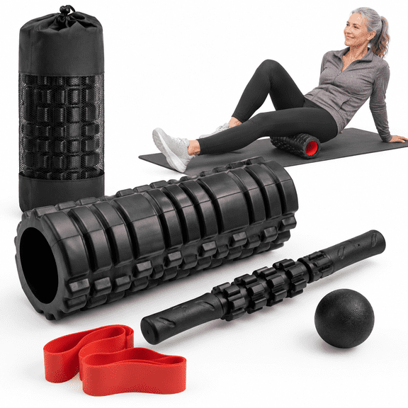 5-in-1 18" Foam Roller Set For Deep Massrelease