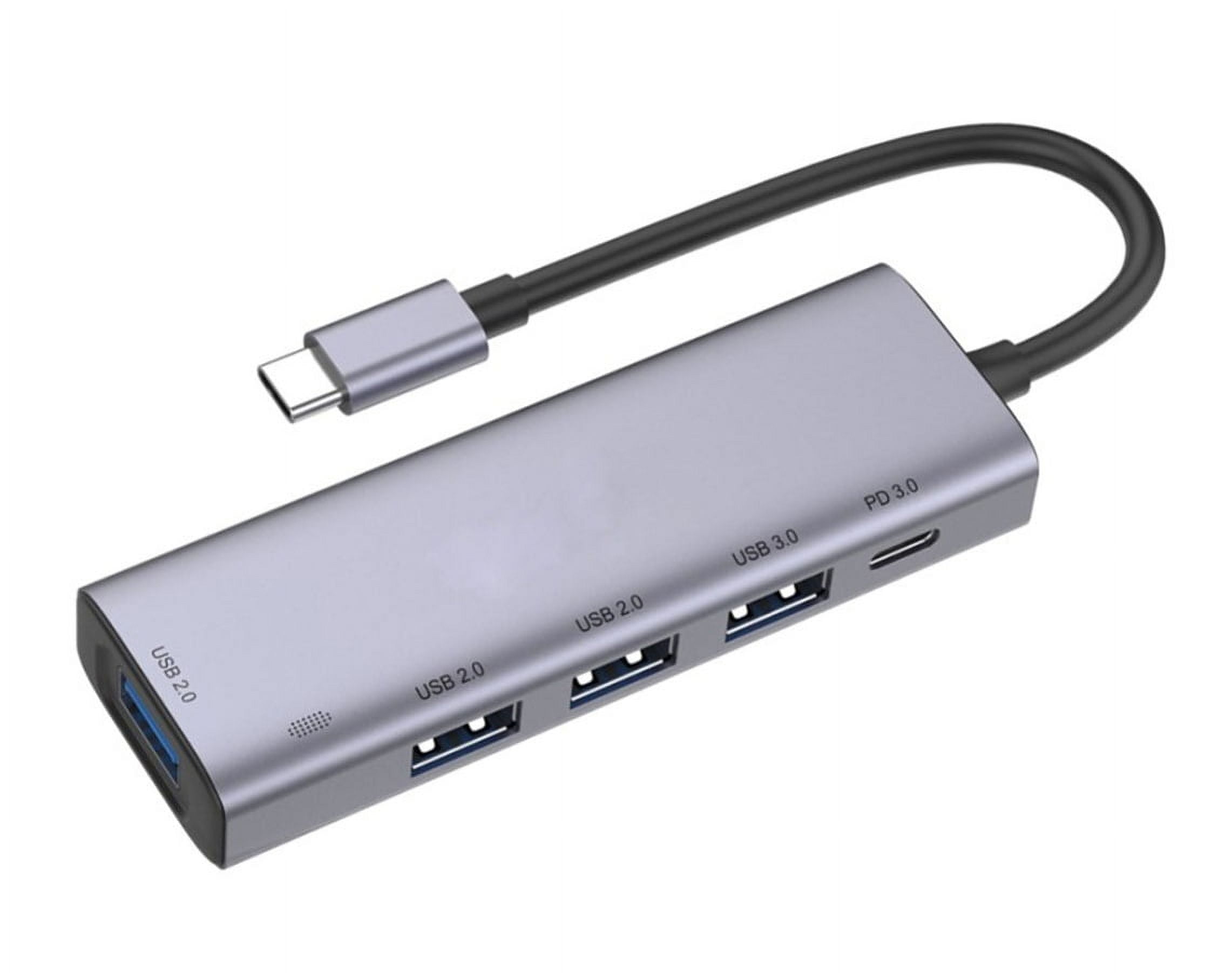 5-in-1 Adapter USB-C Hub for Samsung Galaxy S23 Ultra/Plus - TYPE-C PD Charger Port Splitter