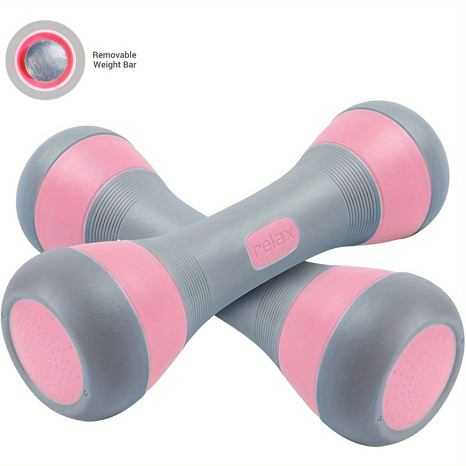 5-in-1 Adjustable Dumbbell Set with Non-Slip Grip for Home Workout