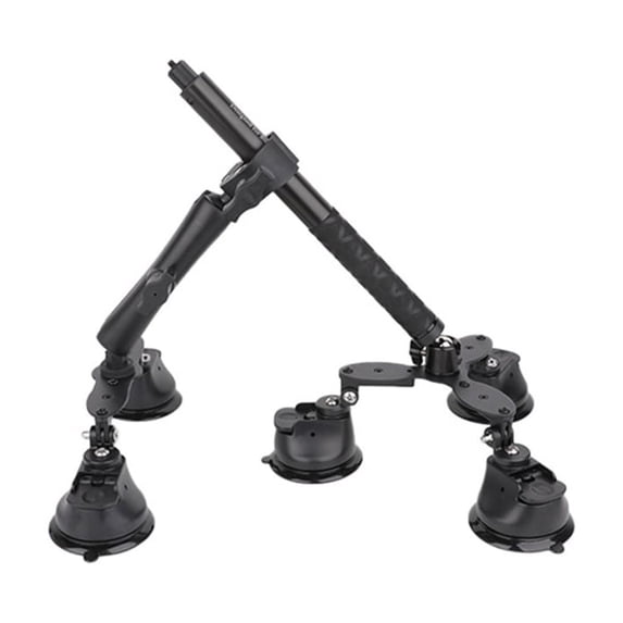 5 in 1 Car Suction Cup Mount Kit Ball Head Adapter for X2/X4 Action Camera