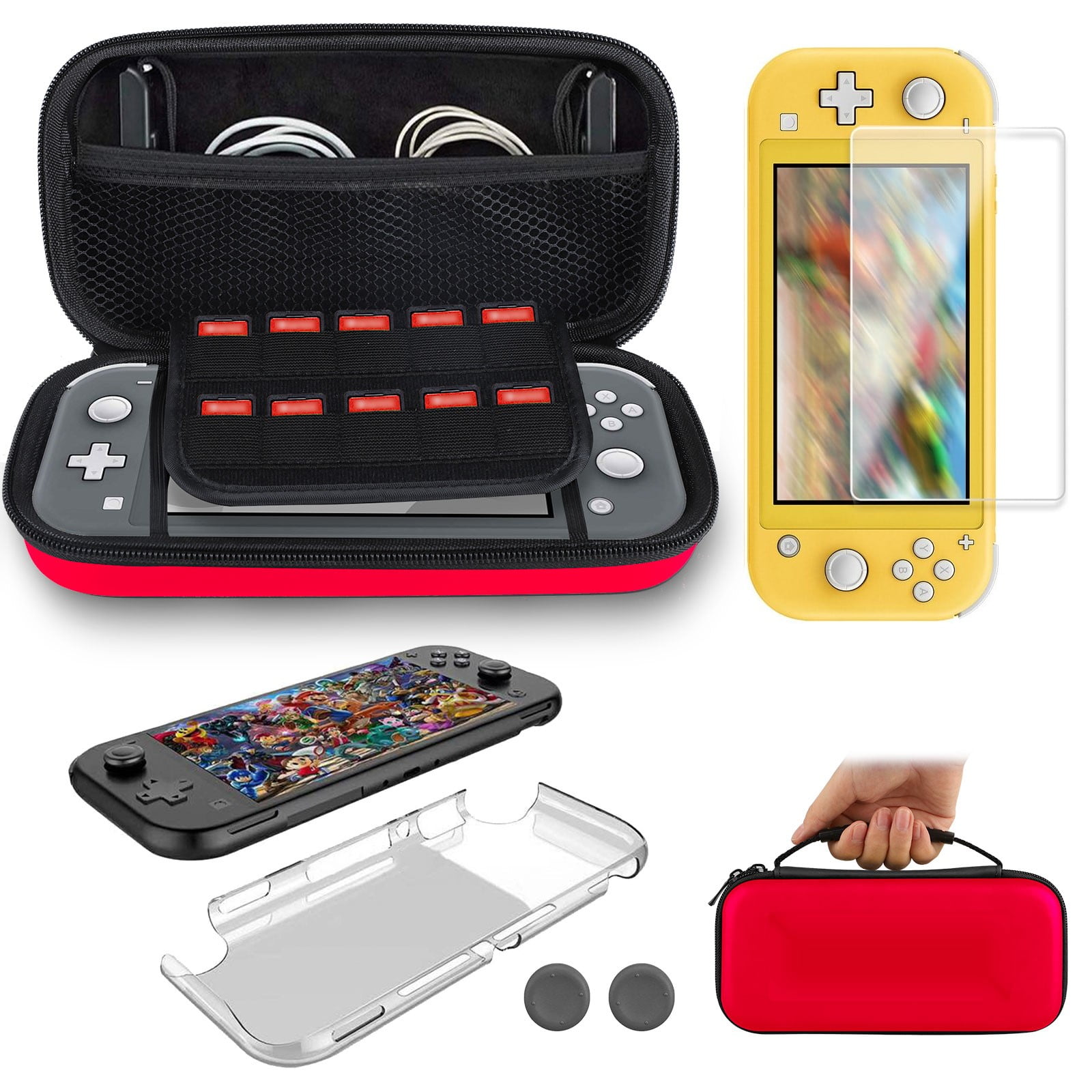10-in-1 Nintendo Switch LITE Protection Kit Protective Kit