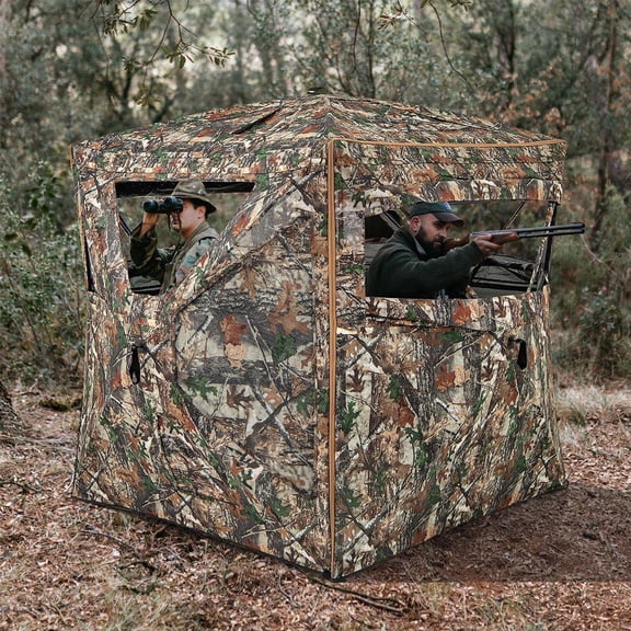 5 in 1 Detachable Hunting Blind for 2 to 3 People with Skylight