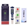 thumbnail image 1 of 5 in 1 Digital pH Meter with TDS/EC/Salinity/Temperature Measurement Waterproof, 1 of 19