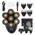5 in 1 Electric Head Shaver IPX7 Waterproof Intelligent Floating Blades