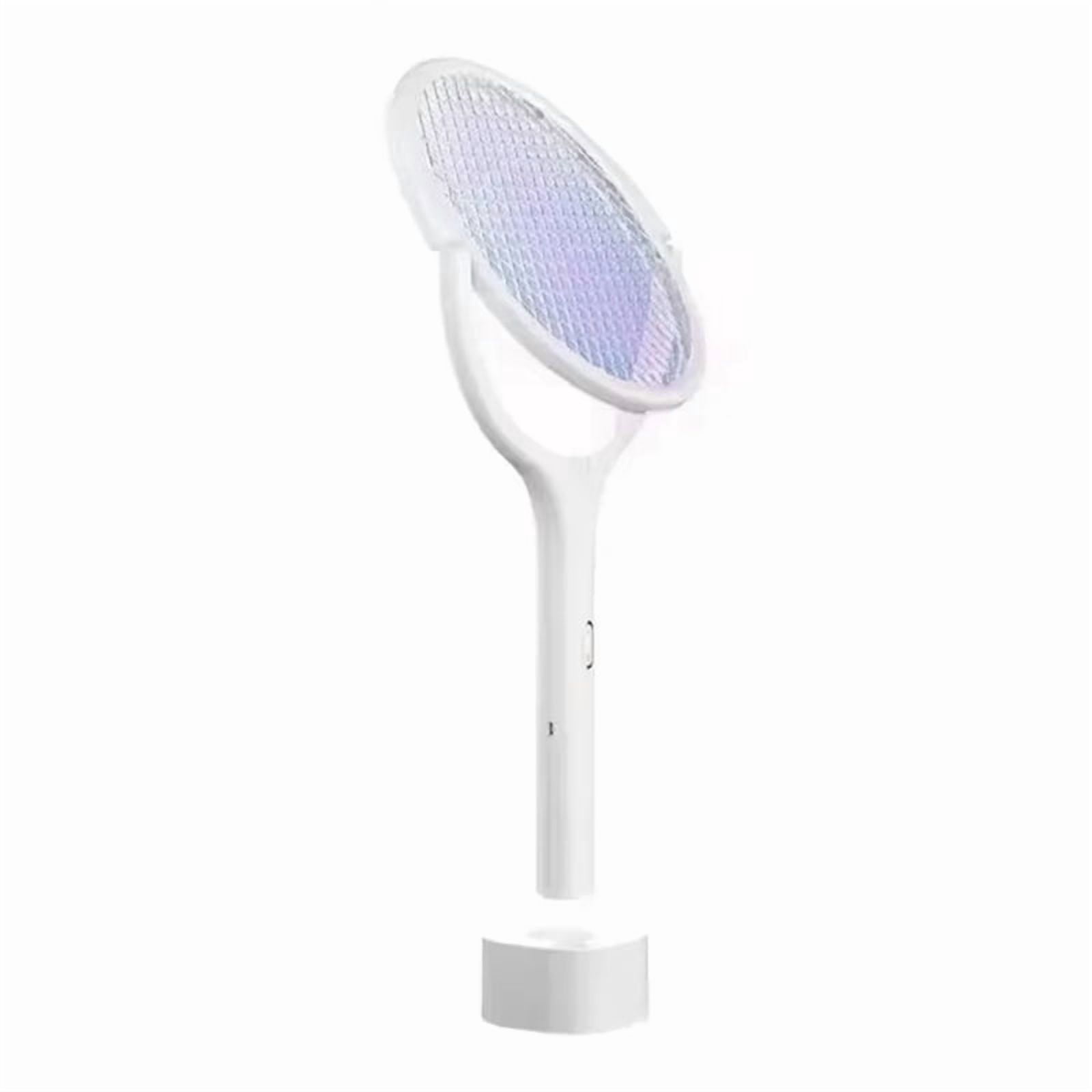 5 in 1 Fast Charging Racket Lure Fly Bug Safety Insulated Battery Powered Lamp ABS Adjustable Electric Mosquito Swatter