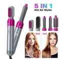 5 in 1 Hair Blower Hot Air Brush, Elecsop Electric Hair Comb Rotating