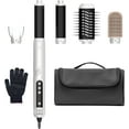 thumbnail image 1 of "5-in-1 Hair Styler with 200 Million Ions & 110,000 RPM Motor - Complete Air Styler Kit for Ultimate Frizz-Control, Fast Drying & Styling, Includes Travel Case (Blue)", 1 of 5