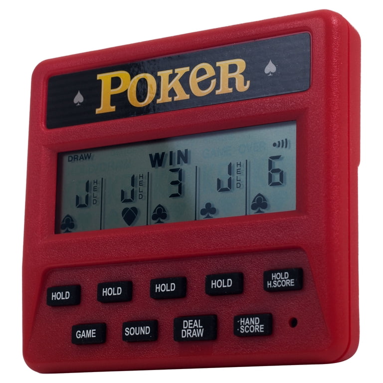 Trademark Poker, Poker Game, 5-in-1 Hand Held Portable for Travel