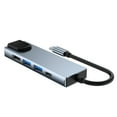 thumbnail image 1 of 5 in 1 Laptop Docking Station for Windows Operating Systems USB Type C Hub Multiport Adapter, 1 of 2