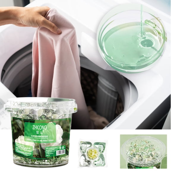 5-in-1 Laundry Beads, Stain Removal Laundry Beads, Long-lasting Cleaning Beads, Home Use Laundry Detergent, Odor Eliminator for Clothing Care