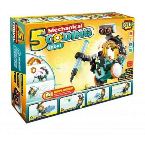 5 in 1 Mechanical Coding Robot