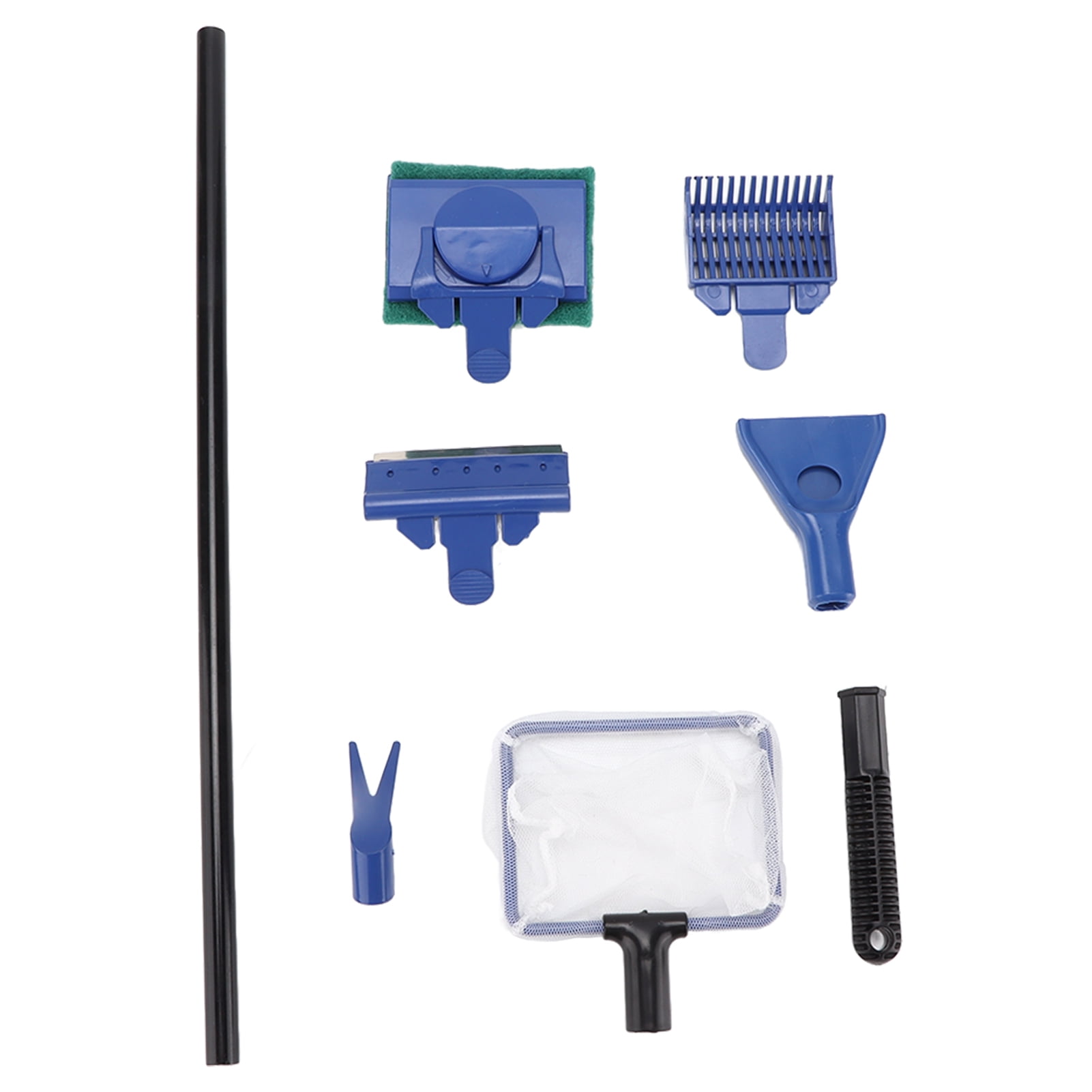 5 in 1 Multi?Function Aquarium Cleaning Tool Fish Fishing Soft Brush