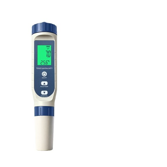 5-in-1 Multi-Parameter Water Test Pen, Digital PH TDS EC Salinity Water Quality Testing Meter ,Easy to Use