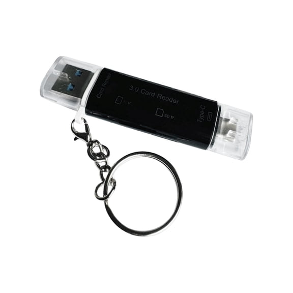 5 in 1 Multiple Format Memory Card Reader USB Type C Interfaces Design for Travel Professional