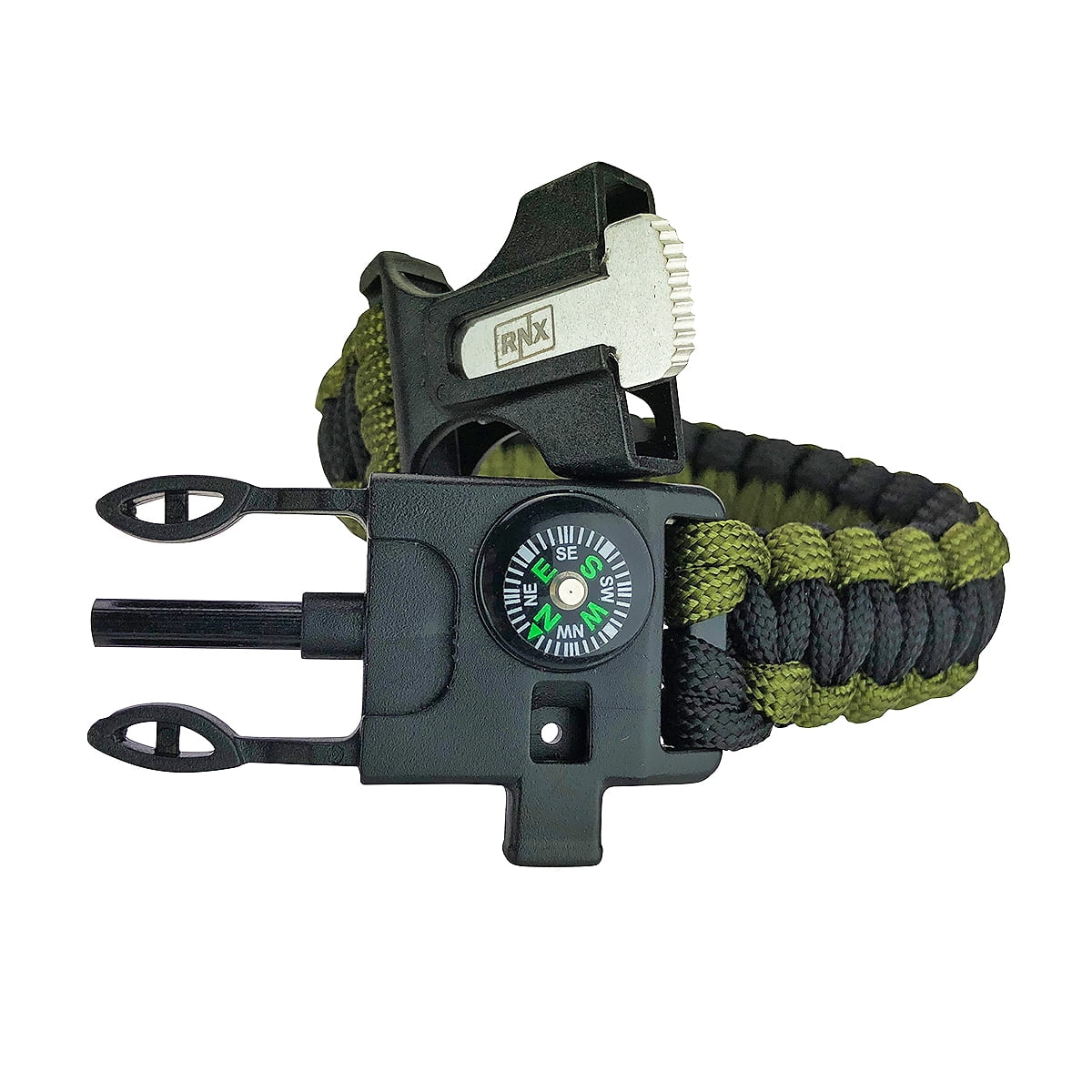 5 in 1 RNX Green Multifunctional Tactical Camping Paracord