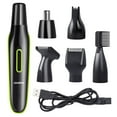 thumbnail image 1 of 5 in 1 Rechargeable Electric Nose Hair Trimmer Removal Clipper Shaver Machine Beard Eyebrow Trimmer for Men Nose Hair Cutter, 1 of 8
