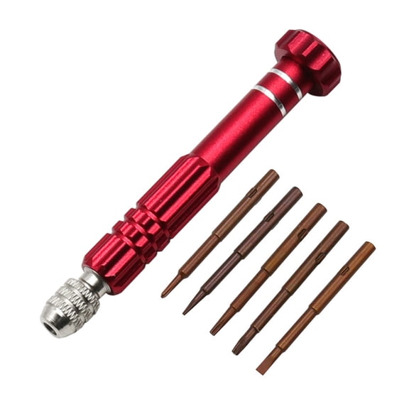 5 in 1 Screwdriver Disassembly Set Suitable for Computer Glasses Clock Maintenance Household Electronics and Home Repair