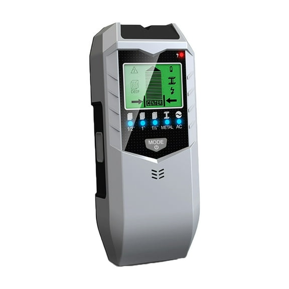 5-in-1 Smart Wall Scanner With LCD Display, Stud Finder Detector For Wood Studs Metal Pipes Live AC Wires, Professional Depth Detection For DIY Home Renovation