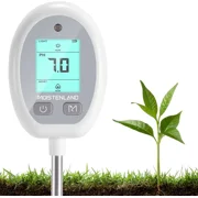 5-in-1 Soil Moisture Meter Digital PH Meter/Light/Moisture/Temperature/Nutrient