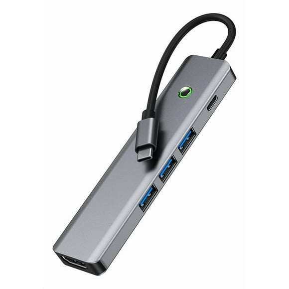 5 in 1 Type C Hub Interface Adapter for MacBook iPad Pro