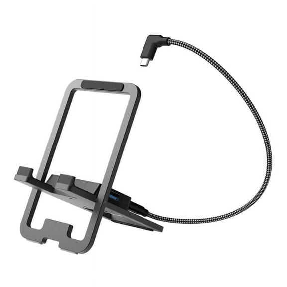 5 in 1 USB C Docking Station, Foldable Metal Charging Stand for /Switch/ Ally X/Legion Go A