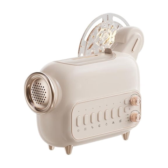 5-in-1 Ultrasonic Essential Oil Diffuser, Humidifier with Bluetooth Speaker and White Noise Machine, 7-Color Night Light, Auto Shut-Off for Bedroom Office