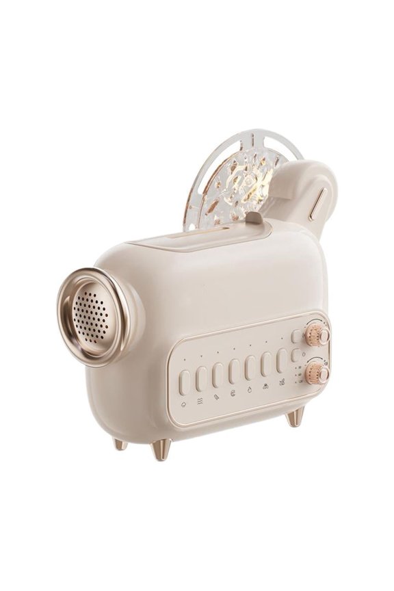 5-in-1 Ultrasonic Essential Oil Diffuser, Humidifier with Bluetooth Speaker and White Noise Machine, 7-Color Night Light, Auto Shut-Off for Bedroom Office