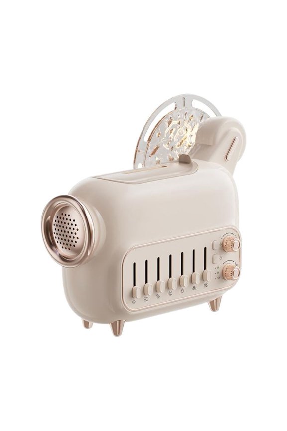 5-in-1 Ultrasonic Essential Oil Diffuser, Humidifier with Bluetooth Speaker and White Noise Machine, 7-Color Night Light, Auto Shut-Off for Bedroom Office