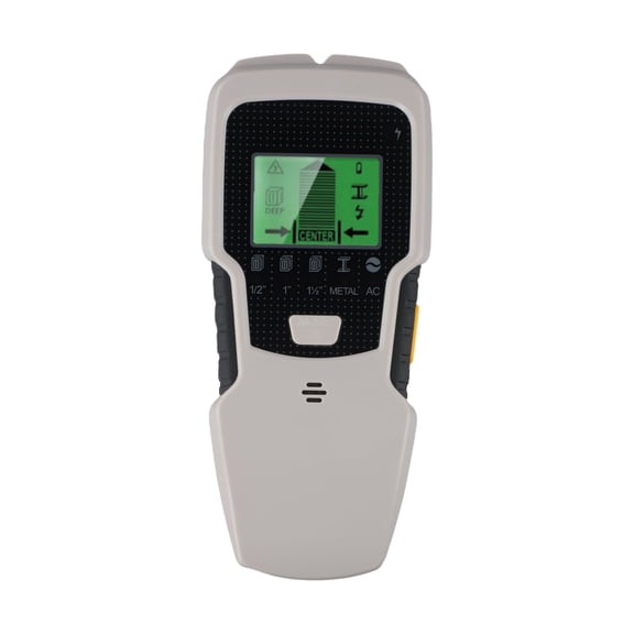 5-in-1 Wall Scanner Detector, LCD Cable Finder Locator For Metal Wood Stud AC Wire, Multifunction Bolt Detector With Audio Alarm And Green Backlight Display For Concrete For TILE Drywall
